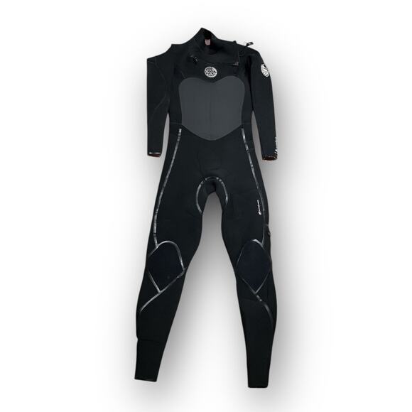 Rip Curl Flashbomb E5 4/3 Women’s Wetsuit Black Size 4 Chest Zip Size Small - Picture 1 of 7
